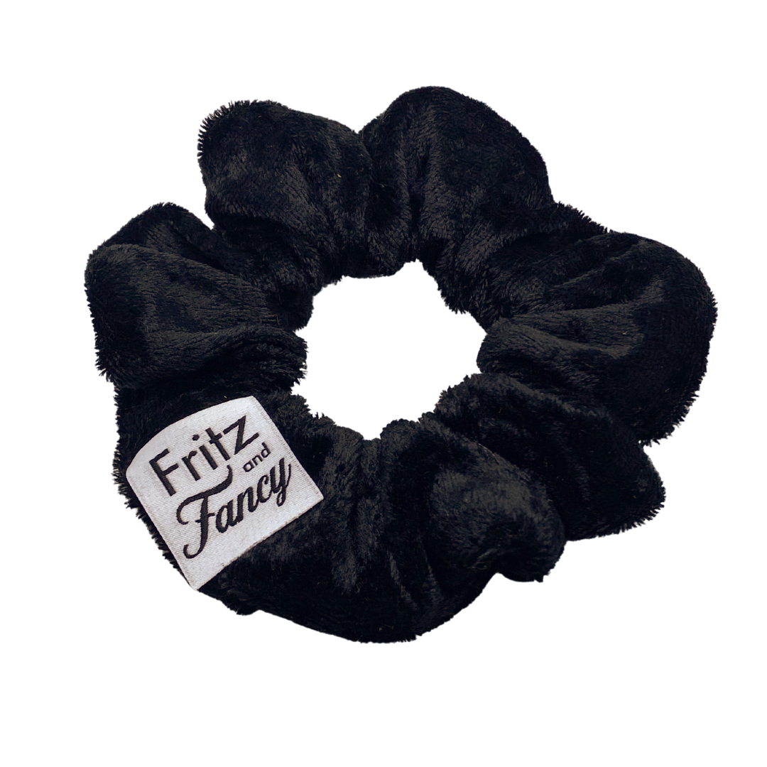Black Velvet Scrunchie