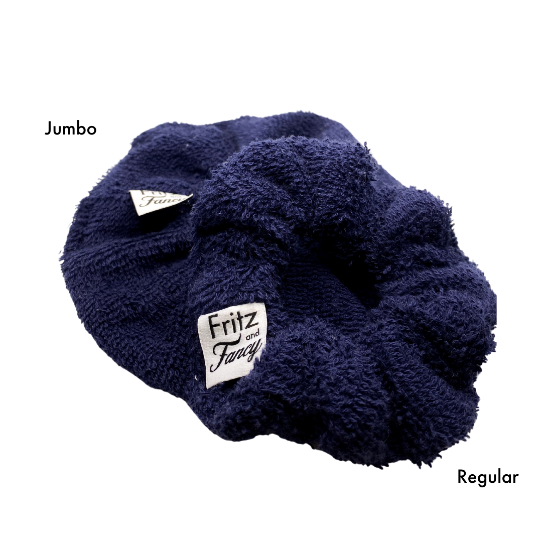 Jumbo Navy Terrycloth
