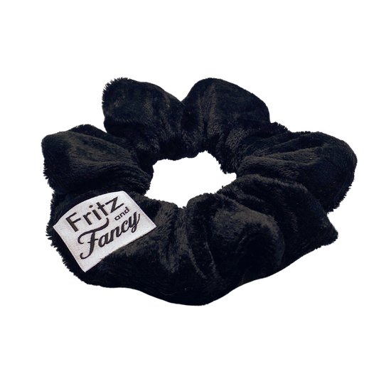Black Velvet Scrunchie