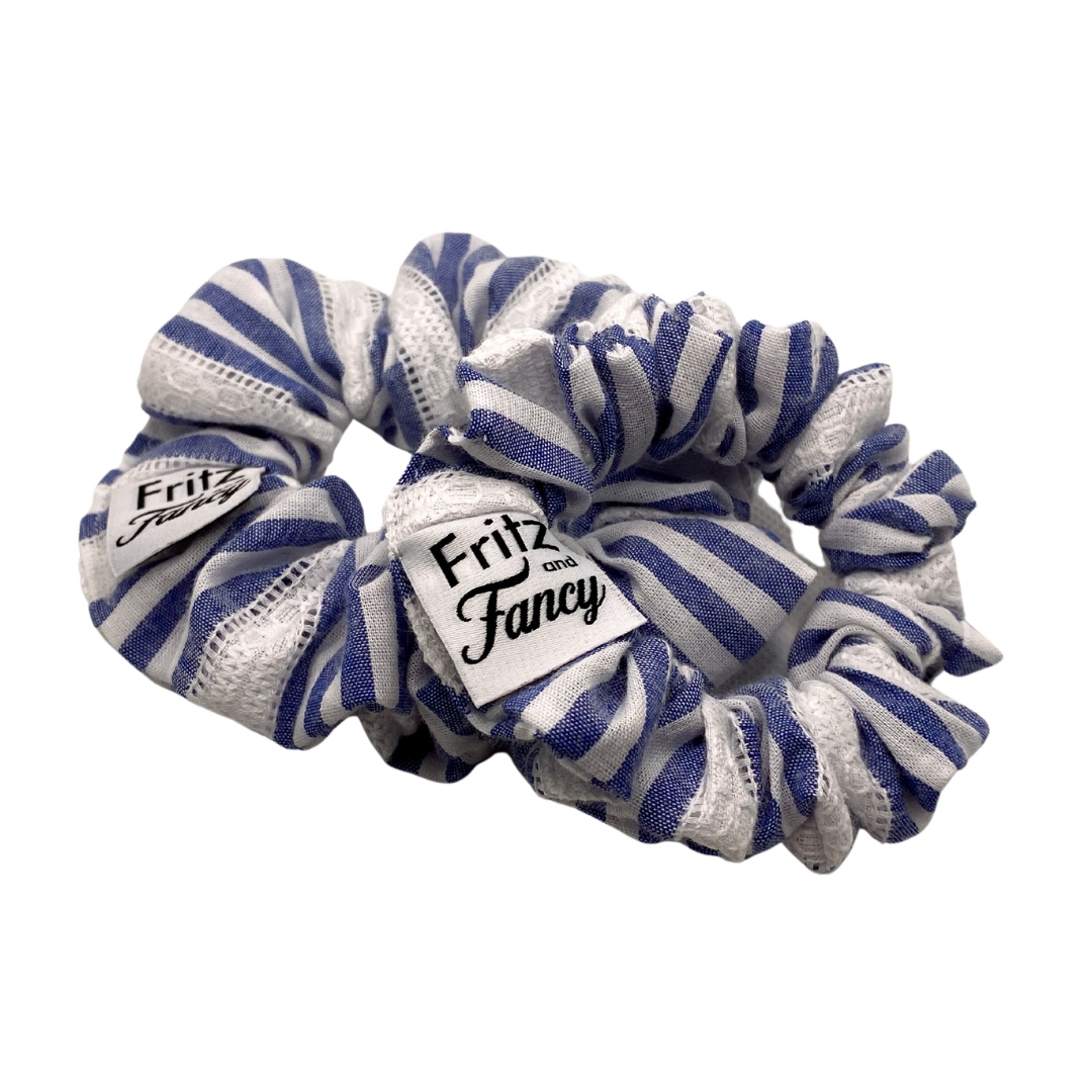 Blue and Lace Stripes