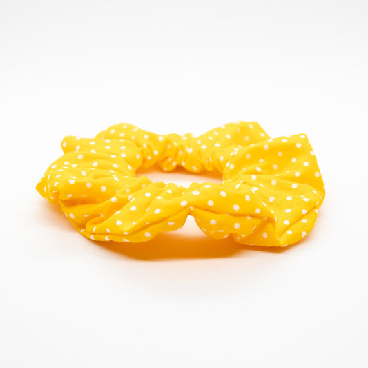 Polka Dots on Saffron